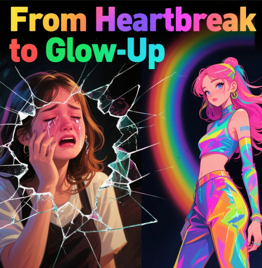 From Heartbreak to Glow-Up: How to Use a Breakup to Become Your Best Self 💔➡️✨